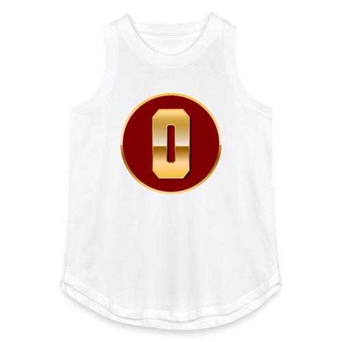 Letter O – Capital Varsity Alphabet Monogram - Women's Relaxed Tank Top