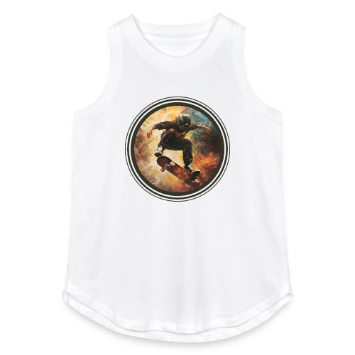 Skateboarding Flow - Women's Relaxed Tank Top