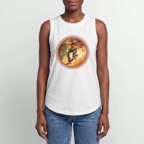Skateboarding Mode On - Women's Relaxed Tank Top