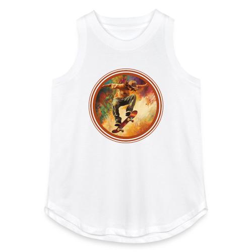 Skateboarding Mode On - Women's Relaxed Tank Top