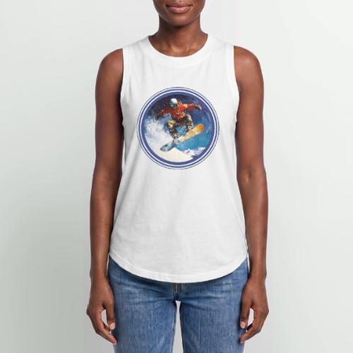 Snowboarding Rush - Women's Relaxed Tank Top