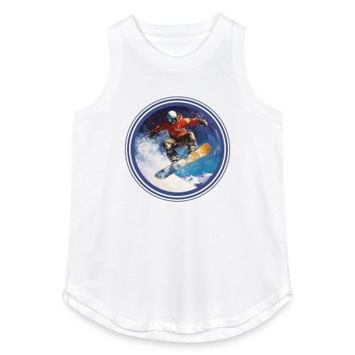Snowboarding Rush - Women's Relaxed Tank Top