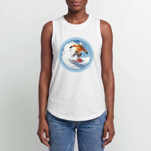 Snowboarding Edge - Women's Relaxed Tank Top