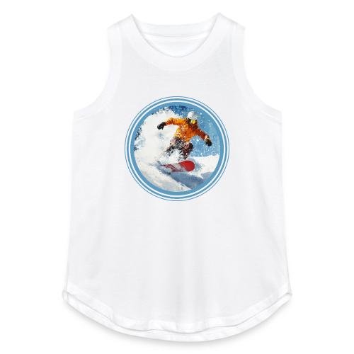 Snowboarding Edge - Women's Relaxed Tank Top