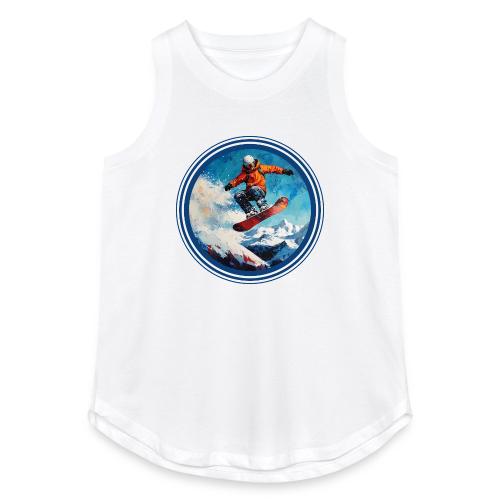 Snowboarding Vibes - Women's Relaxed Tank Top