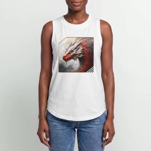 Mystic Dragon Realm - Women's Relaxed Tank Top