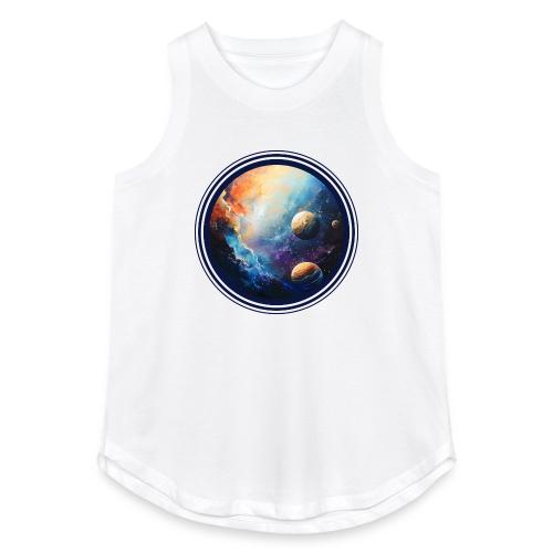 Nebula of Planets - Women's Relaxed Tank Top