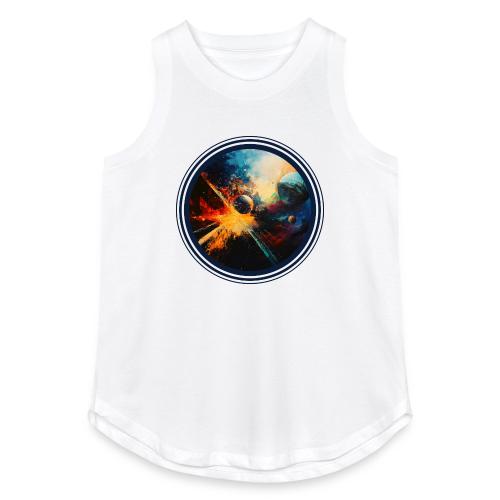 Planets in Turmoil - Women's Relaxed Tank Top
