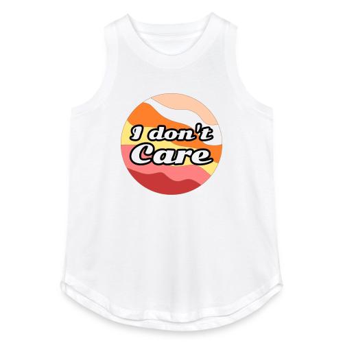 I Don’t Care Vibes - Women's Relaxed Tank Top