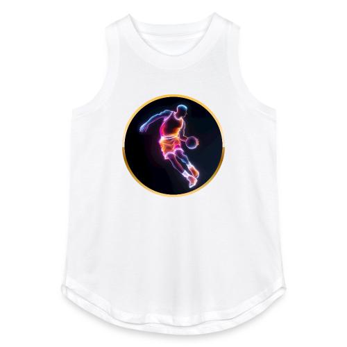 Neon Basketball Player - Women's Relaxed Tank Top