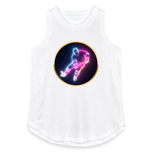Hockey: Neon Ice Striker - Women's Relaxed Tank Top