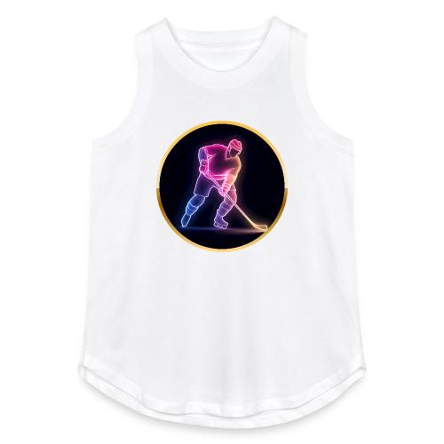 Hockey: Neon Ice Rush - Women's Relaxed Tank Top