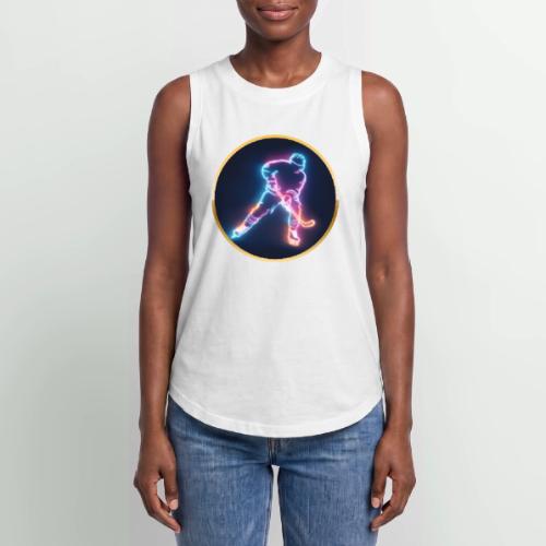 Golden Neon Hockey - Women's Relaxed Tank Top