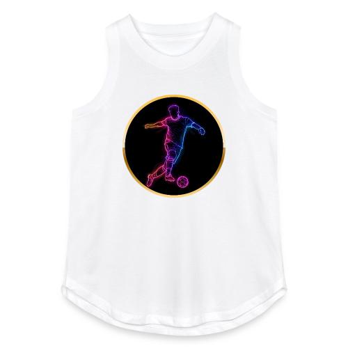 Neon Soccer Flow - Women's Relaxed Tank Top