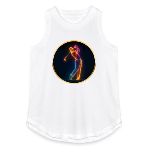 Neon Golf Motion - Women's Relaxed Tank Top
