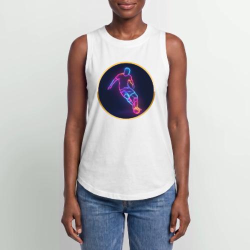 Soccer: Neon Golden Goal - Women's Relaxed Tank Top