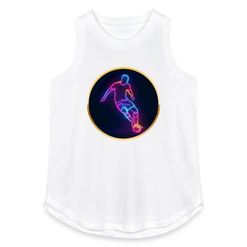 Soccer: Neon Golden Goal - Women's Relaxed Tank Top