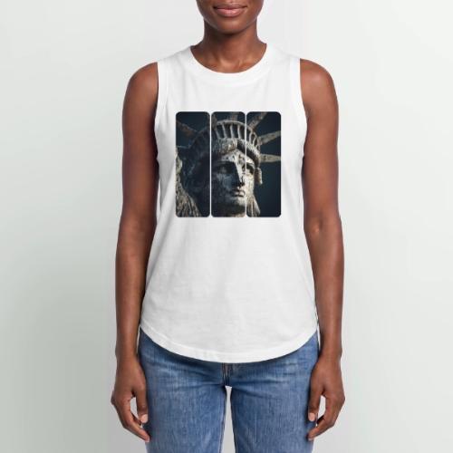 USA: Liberty in Shadows - Women's Relaxed Tank Top
