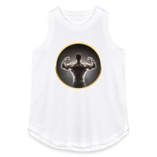 Bodybuilding: Neon Strength Frame - Women's Relaxed Tank Top