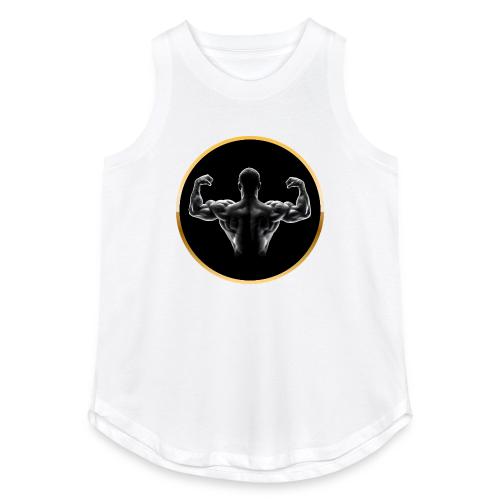 Bodybuilding: Golden Back Power - Women's Relaxed Tank Top