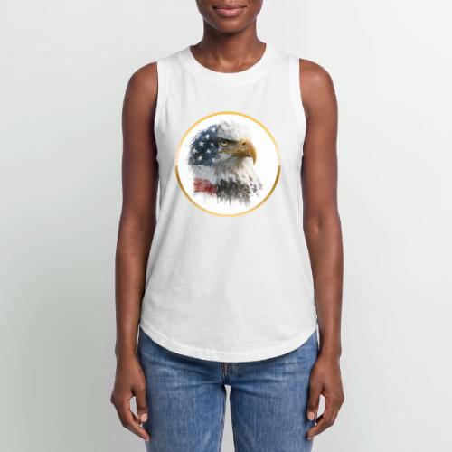 USA: Patriot Wing Emblem - Women's Relaxed Tank Top