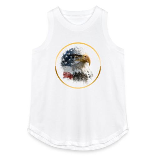 USA: Patriot Wing Emblem - Women's Relaxed Tank Top
