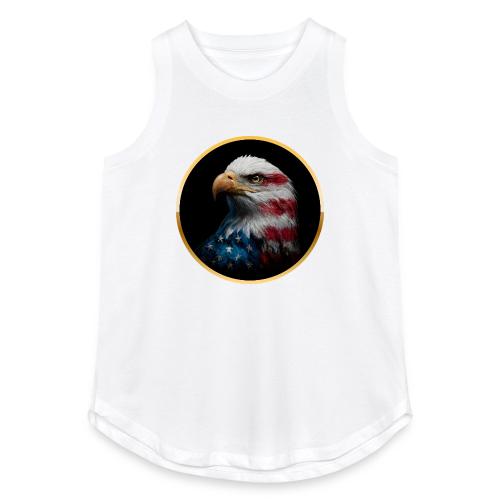 USA: Liberty Emblem - Women's Relaxed Tank Top