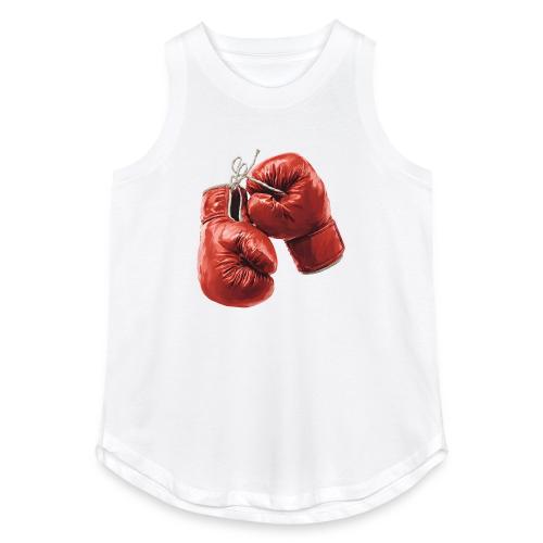 Boxing: Hanging Gloves Icon - Women's Relaxed Tank Top