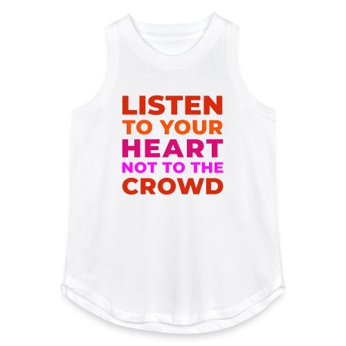 Heart Over Hype - Women's Relaxed Tank Top