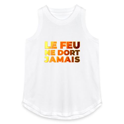 Fire never sleeps - Women's Relaxed Tank Top