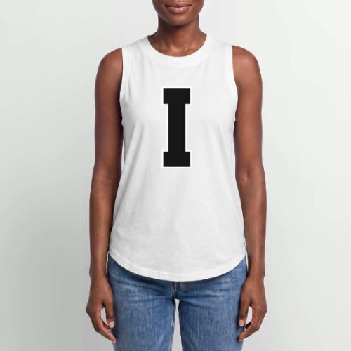 Varsity Letter I Collegiate Monogram - Women's Relaxed Tank Top