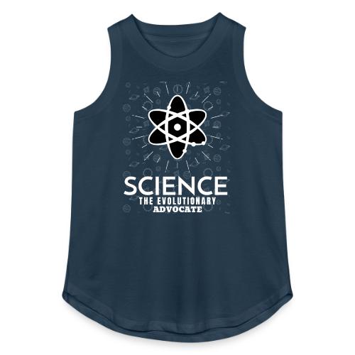 Science The Evolutionary Advocate White Design - Women's Relaxed Tank Top