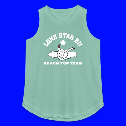 BEACH TOP TEAM - Lone Star Brazilian BJJ - White - Women's Relaxed Tank Top