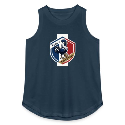France Rooster T-Shirt, Bleu-Blanc-Rouge gift - Women's Relaxed Tank Top