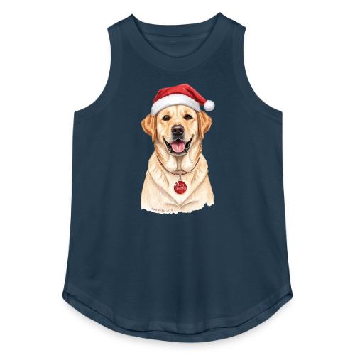 Merry Christmas Labrador - Women's Relaxed Tank Top