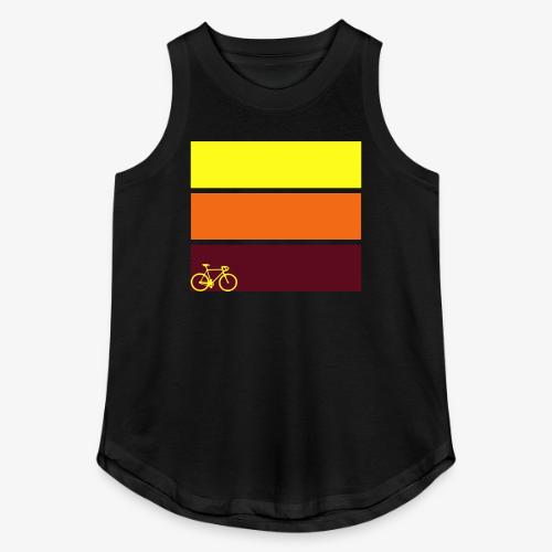 tricolor with bicycle - Women's Relaxed Tank Top