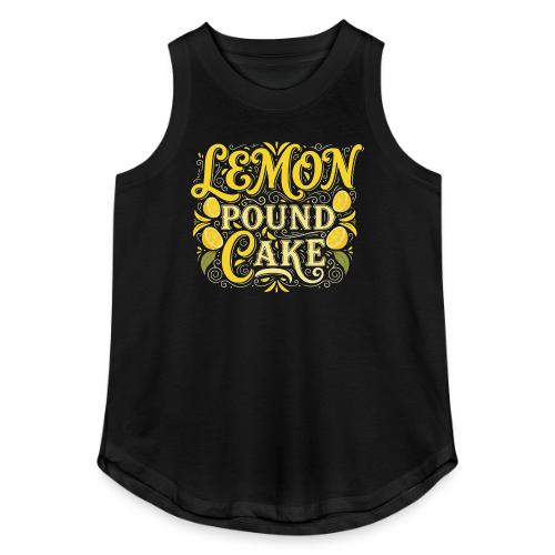 Lemon Pound Cake Vintage Flourish - Women's Relaxed Tank Top