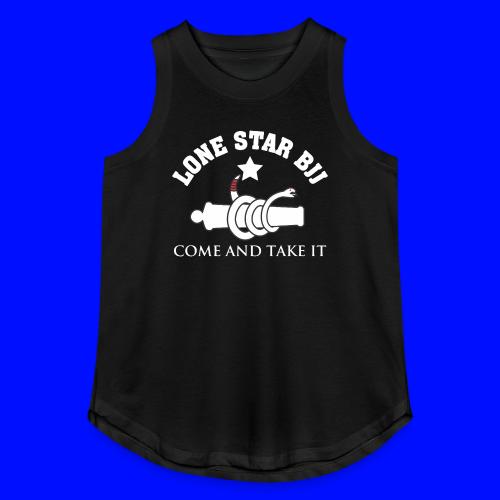 Lone Star BJJ - Come and Take It - White and Red - Women's Relaxed Tank Top