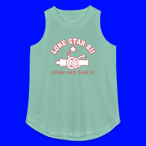 LONE STAR BRAZILIAN JIU-JITSU - Red and white - Women's Relaxed Tank Top