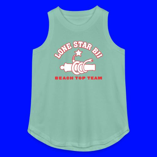 Beach Top Team - Lone Star BJJ - Red and White - Women's Relaxed Tank Top
