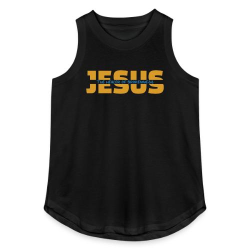 Jesus The Healer of Brokenness – Christian Faith - Women's Relaxed Tank Top
