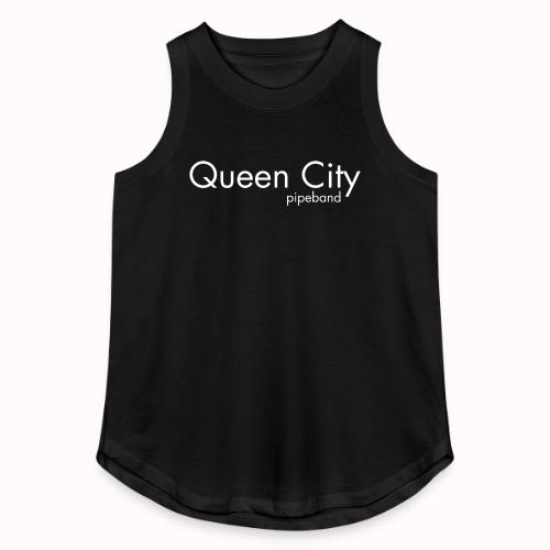 Queen City white - Women's Relaxed Tank Top