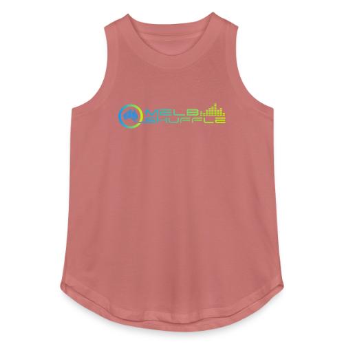 Melbshuffle Gradient Logo - Women's Relaxed Tank Top