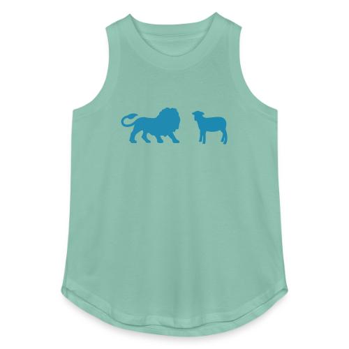 Lion and the Lamb - Women's Relaxed Tank Top