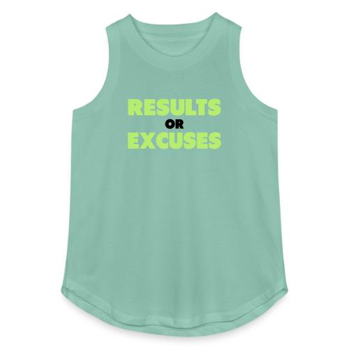 Results Or Excuses - Women's Relaxed Tank Top