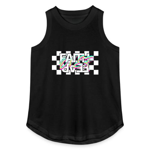 FAITH OVER FEAR Retro - Women's Relaxed Tank Top