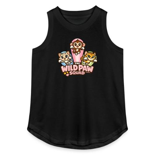 Wild Paw Squad Cute Animal Friends - Women's Relaxed Tank Top