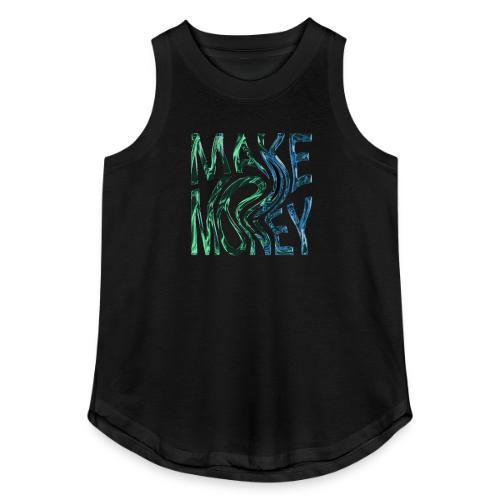Make Money Neon 3D - Women's Relaxed Tank Top
