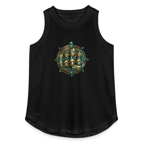 Cyberpunk Power Robot Hand - Women's Relaxed Tank Top