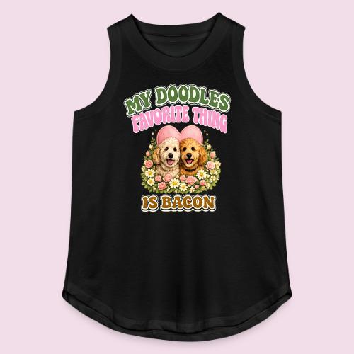 My Doodles Favorite Thing Is Bacon - Women's Relaxed Tank Top